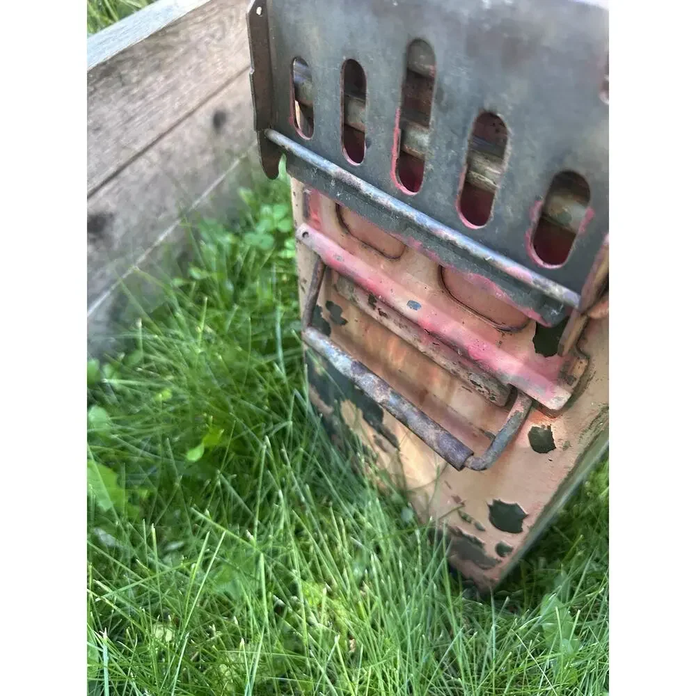 Vintage 1966 Vietnam War 20mm M39 Cannon Ammunition Box Steel Military Storage
